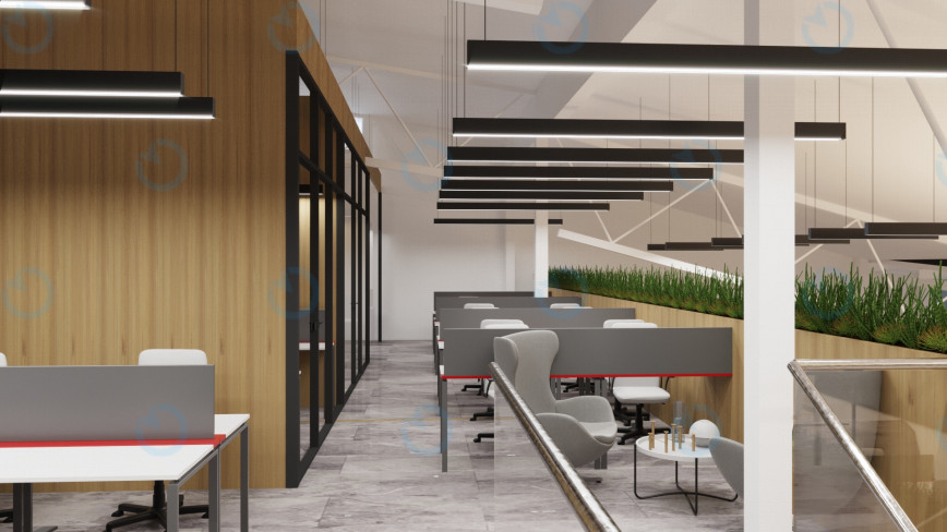 Аренда офиса 1200 м.кв 1 этаж Lofti Panorama - фото 12