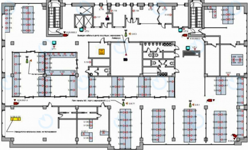 Аренда офиса 1410 м.кв 3 этаж Гавела, 6б - фото 52