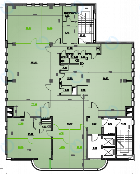 Оренда офісу 3000 м.кв 1-8 поверх Дегтярівська, 33В - фото 27