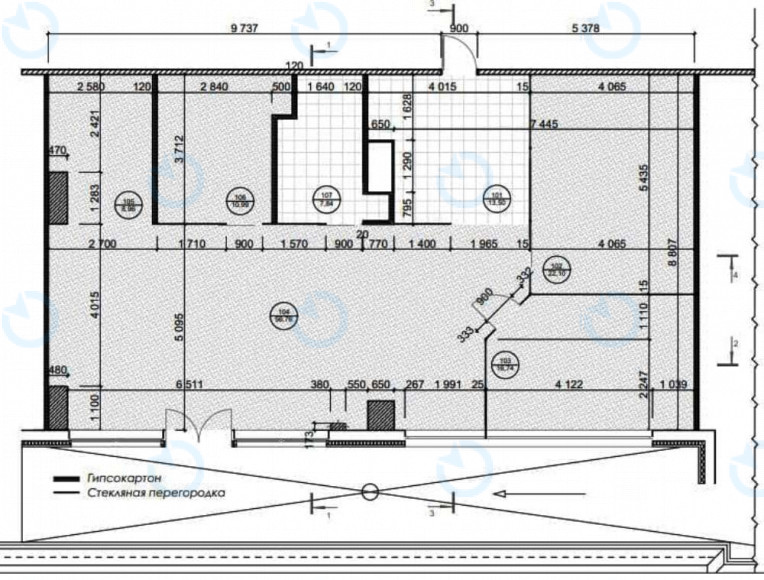Оренда офісу 173 м.кв 11 поверх Сенатор - фото 3
