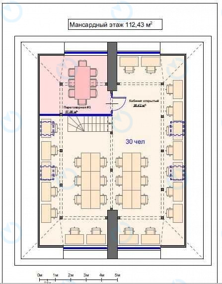 Оренда офісу 561 м.кв 1-3 поверх Яблунева, 9 - фото 13