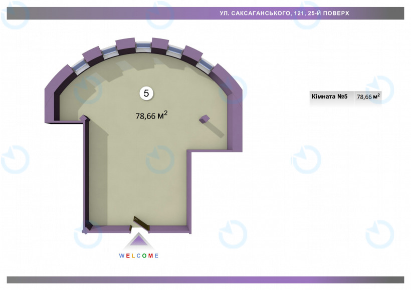 Оренда офісу 78 м.кв 25 поверх Саксаганського, 121 - фото 20