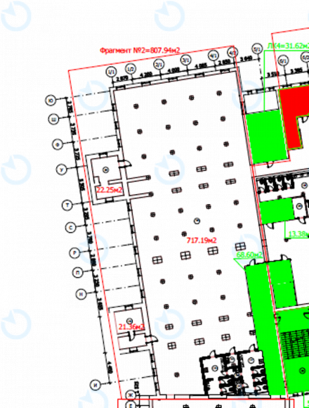 Оренда офісу 898 м.кв 2 поверх ROSHEN PLAZA - фото 2