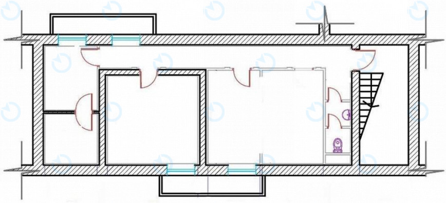 Оренда офісу 91 м.кв 0 поверх Інститутська, 28