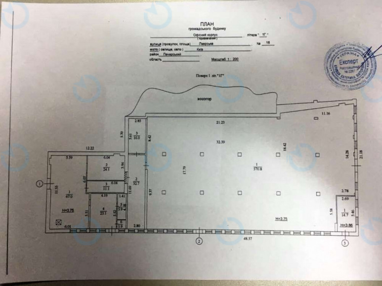 Аренда офиса 600 м.кв 1 этаж ЛАВРСЬКИЙ (LAVRSKIY) - фото 7