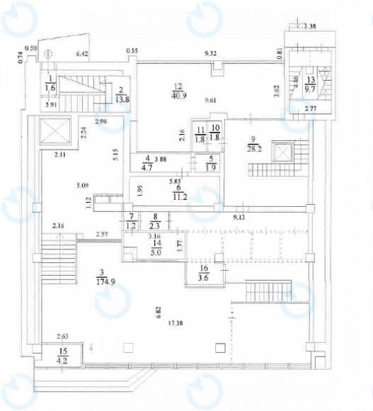 Оренда офісу 287 м.кв 8 поверх Велика Васильківська, 39 - фото 23