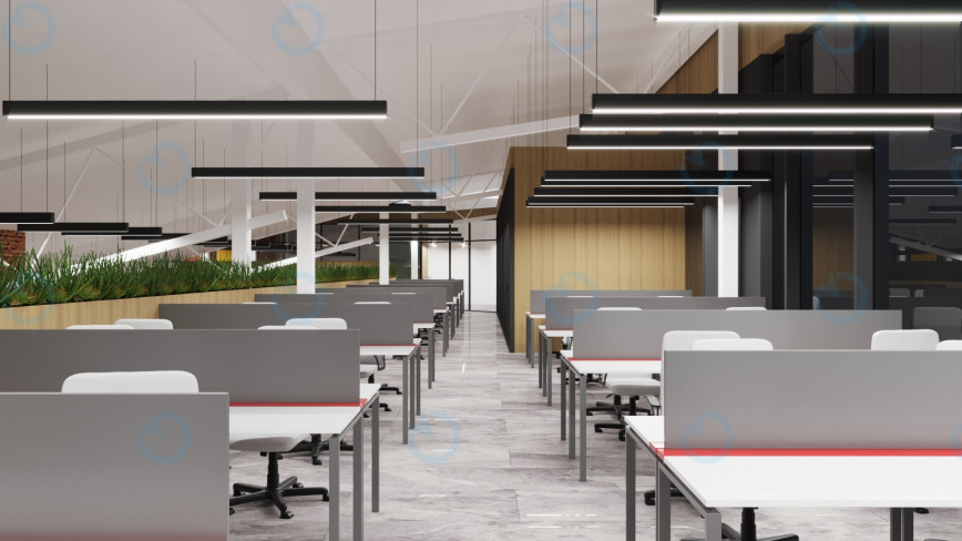 Аренда офиса 1200 м.кв 1 этаж Lofti Panorama - фото 11