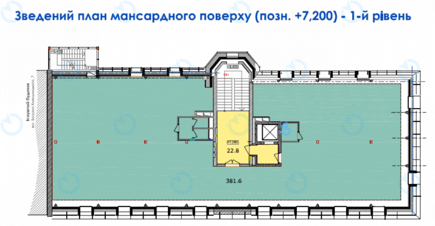 Аренда офиса 2100 м.кв 1-2 этаж Богдана Хмельницкого, 9А - фото 3