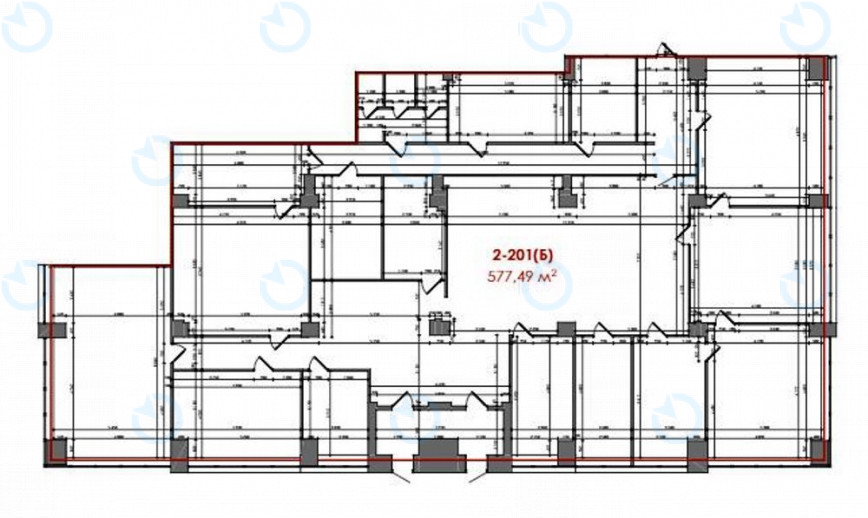 Оренда офісу 577 м.кв 2 поверх VICTORIA PARK (Вікторія Парк) - фото 9