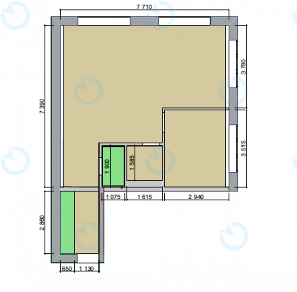 Оренда офісу 60 м.кв 2 поверх ЖК "Нова Англія" - фото 10