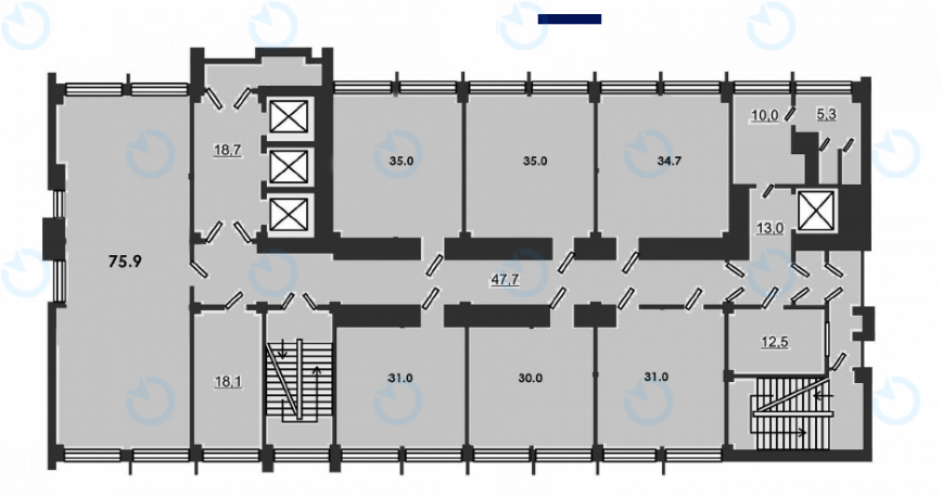 Оренда офісу 500 м.кв 10 поверх Гагаріна, 23 - фото 4