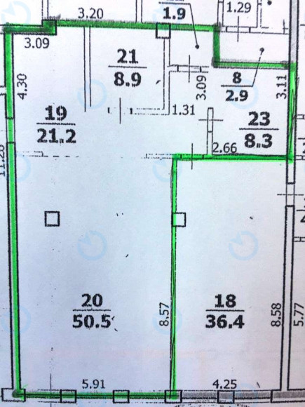 Оренда офісу 91 м.кв 2 поверх Малевича, 86 - фото 5