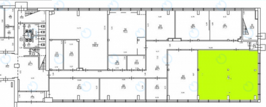 Оренда офісу 118 м.кв 1 поверх UNIT.City