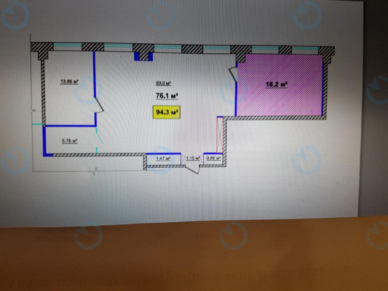 Оренда офісу 94 м.кв 5 поверх Каньйон - фото 6