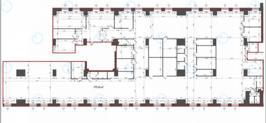 Оренда офісу 779 м.кв 3 поверх Форум Ділове Містечко - фото 12