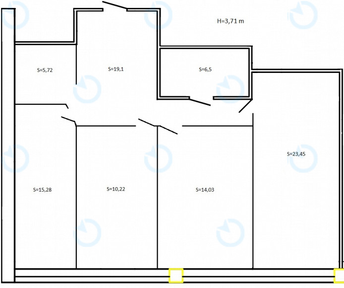 Оренда офісу 94 м.кв 3 поверх Кубик-центр - фото 6