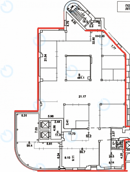 Аренда офиса 704 м.кв 4 этаж Mikom Palace - фото 8
