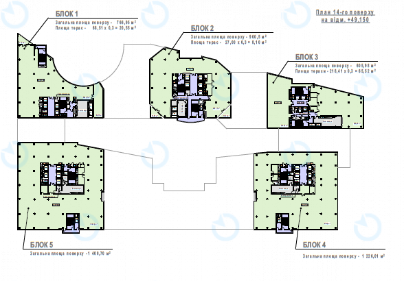 Аренда офиса 2000 м.кв 2-19 этаж Capital Towers - фото 16