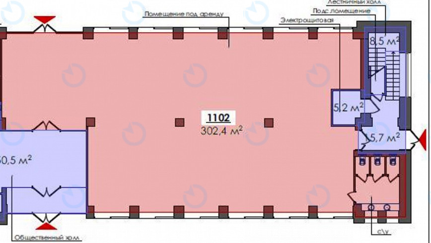 Оренда офісу 302 м.кв 1 поверх Форум City Garden - фото 3