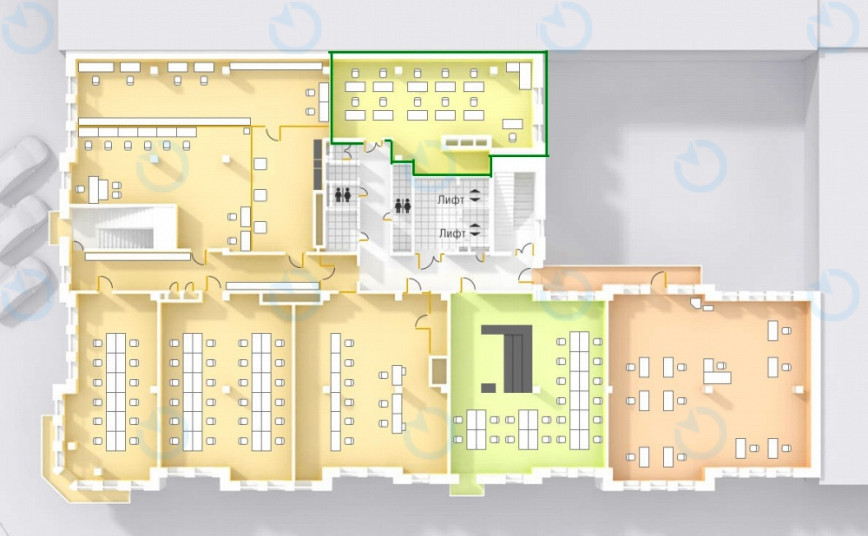 Оренда офісу 67 м.кв 3 поверх Булгаков - фото 8