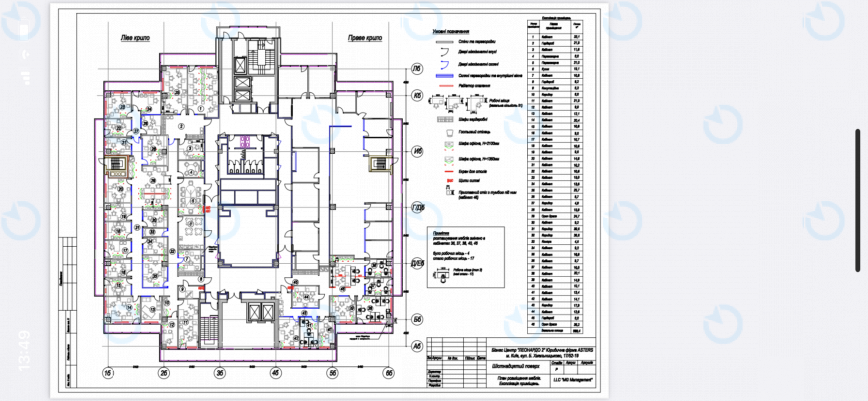 Аренда офиса 765 м.кв 16 этаж Леонардо (II очередь) - фото 9