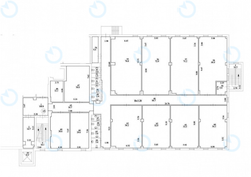 Аренда офиса 1415 м.кв 2 этаж Тандем - фото 4