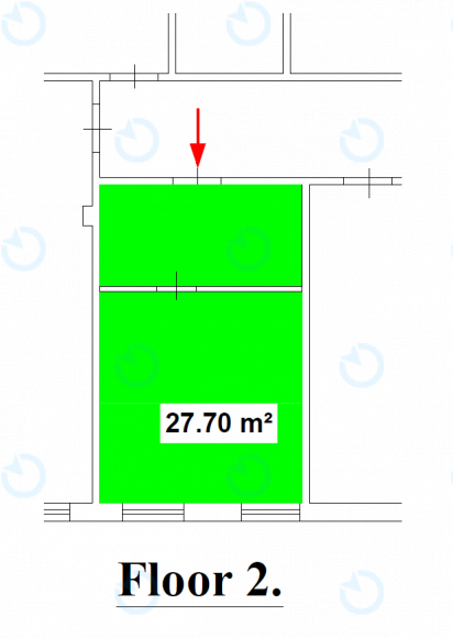 Аренда офиса 28 м.кв 2 этаж Леонардо (I очередь)