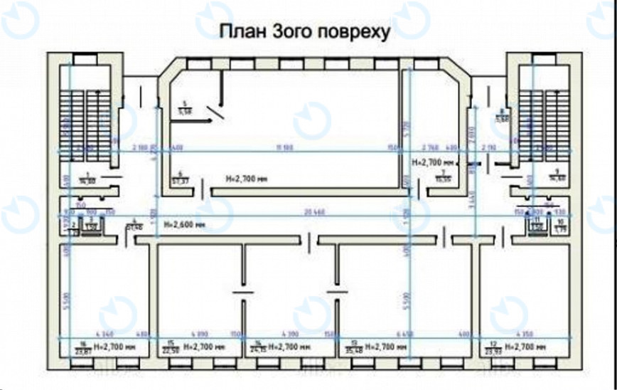 Аренда офиса 1752 м.кв 1 этаж Симона Петлюры, 14 - фото 32