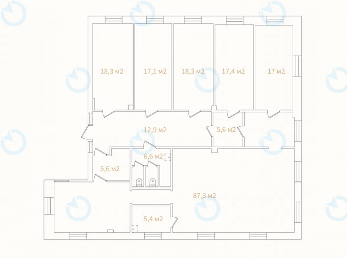 Оренда офісу 234 м.кв 1 поверх Межигірський