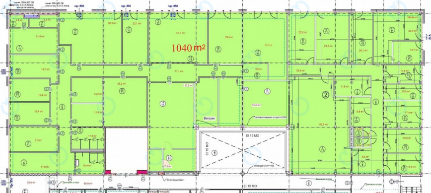 Оренда офісу 1040 м.кв 6 поверх Фаренгейт - фото 7