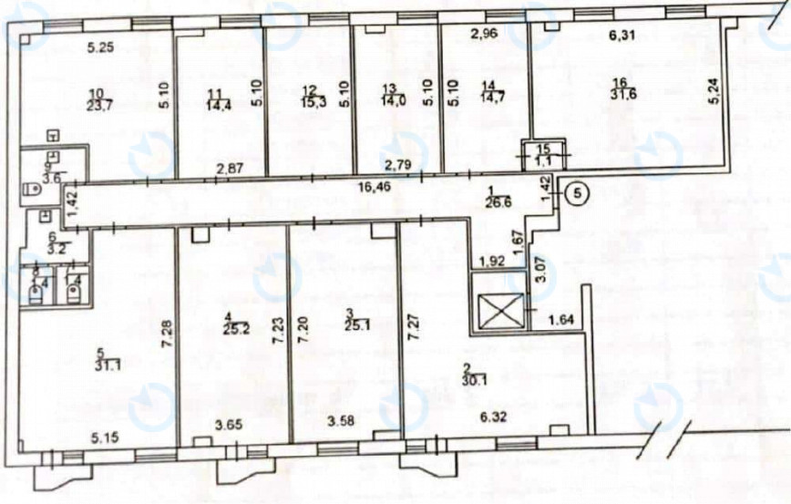 Оренда офісу 264 м.кв 3 поверх Глибочицька, 40 - фото 9