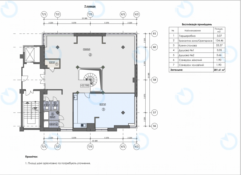 Аренда офиса 484 м.кв 6-7 этаж Космополит - фото 10
