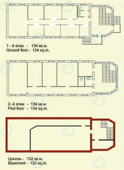 Оренда офісу 400 м.кв 1-3 поверх Терещенківська, 5А - фото 19