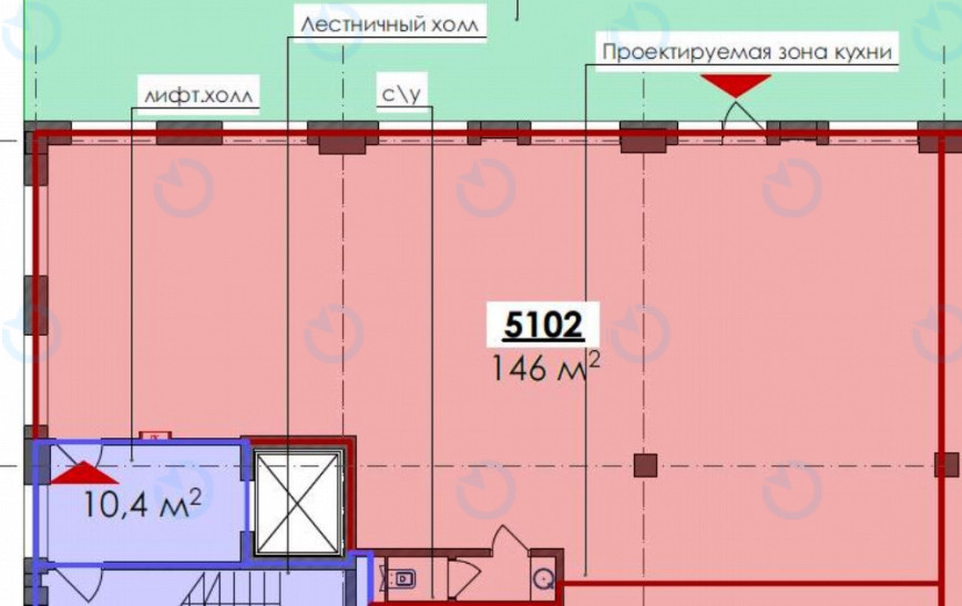 Оренда офісу 146 м.кв 1 поверх Форум City Garden
