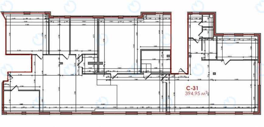 Оренда офісу 394 м.кв 3 поверх Форум Б7 - фото 9