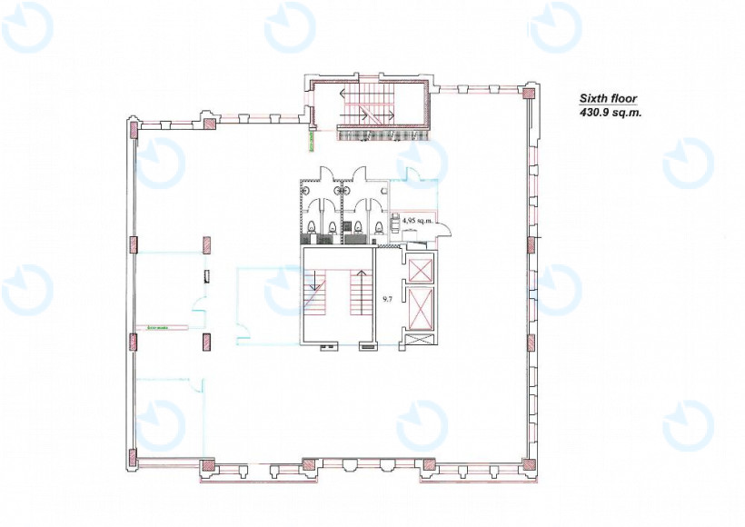 Аренда офиса 960 м.кв 6-7 этаж FABULA PLACET - фото 14