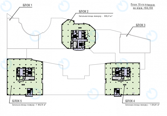 Аренда офиса 2000 м.кв 2-19 этаж Capital Towers - фото 18