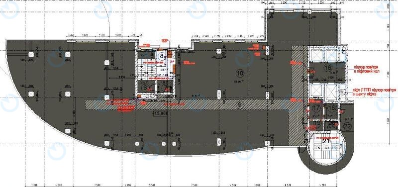 Аренда офиса 760 м.кв 4 этаж Wave Tower - фото 12