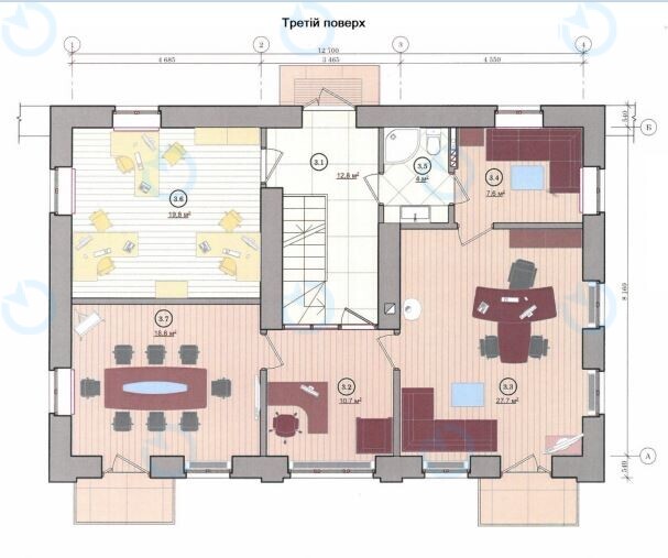 Аренда офиса 247 м.кв 1 этаж Крещатик, 50-В - фото 10