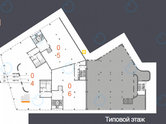 Продаж офісу 675 м.кв 5 поверх Зоряний