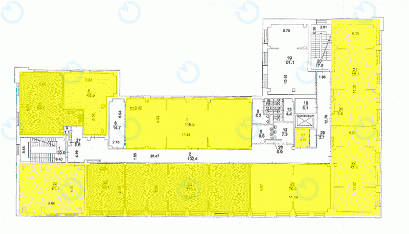 Оренда офісу 61 м.кв 3 поверх Vector