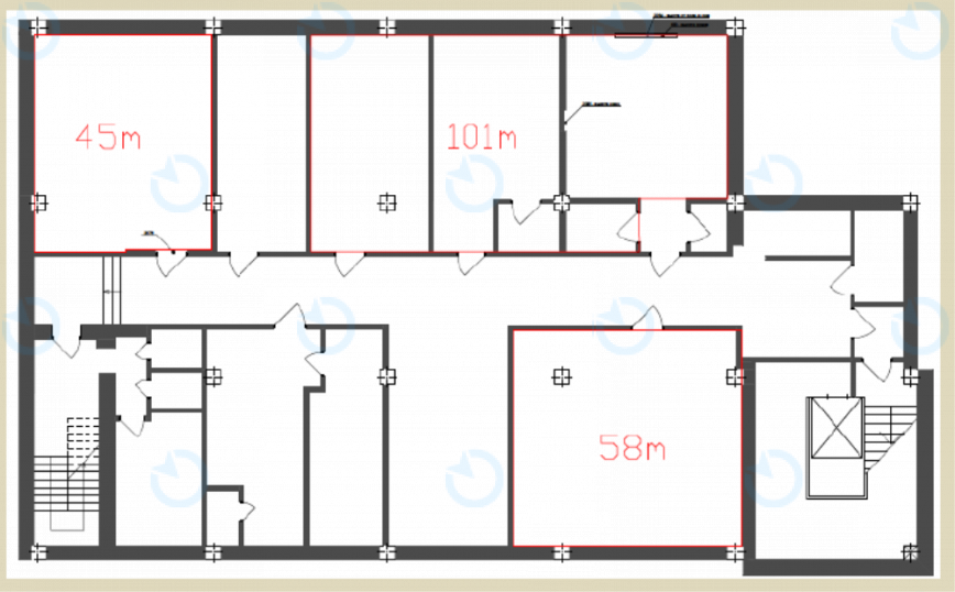Оренда офісу 2845 м.кв 1-6 поверх Дегтярівська, 52 - фото 15