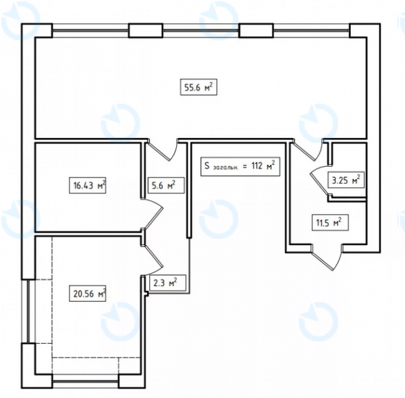 Оренда офісу 112 м.кв 3 поверх Хорива, 47А - фото 7