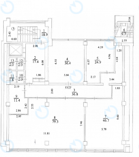 Оренда офісу 287 м.кв 8 поверх Велика Васильківська, 39 - фото 27