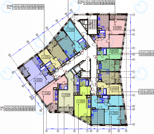 Продаж офісу 70 м.кв 2 поверх ЖК Вежа на Ломоносова