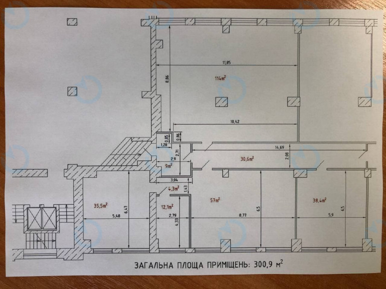 Оренда офісу 309 м.кв 5 поверх Стенд - фото 6