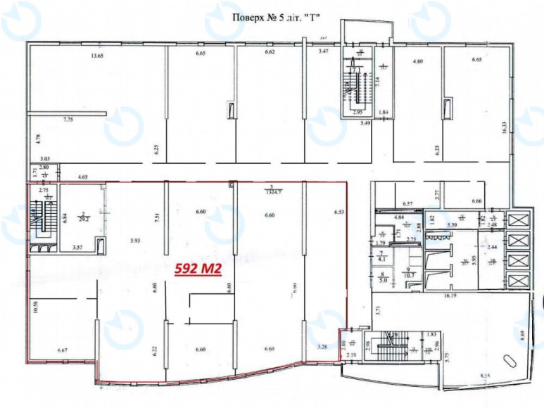Оренда офісу 592 м.кв 5 поверх DOMINION BUSINESS PARK - фото 5