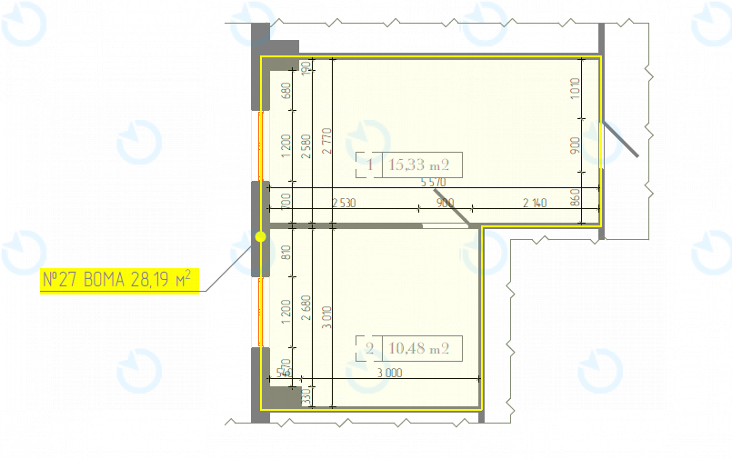 Оренда офісу 28 м.кв 2 поверх Форум Сателіт - фото 3