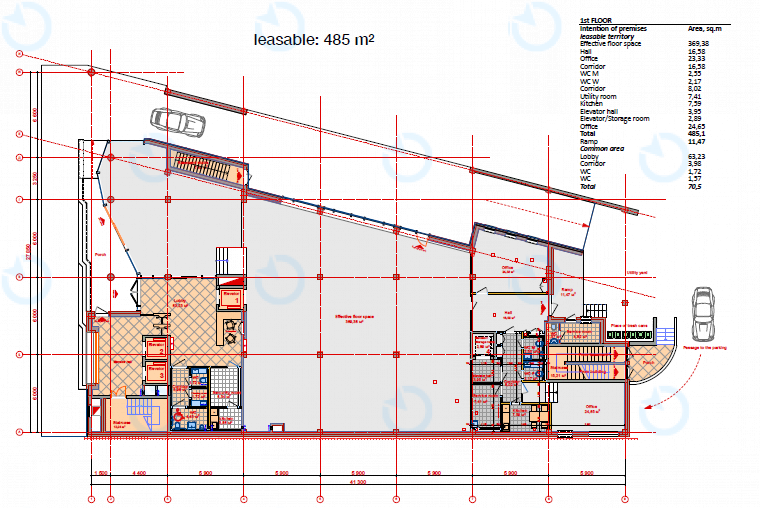 Аренда офиса 485 м.кв 1 этаж Михайловская, 10 - фото 3