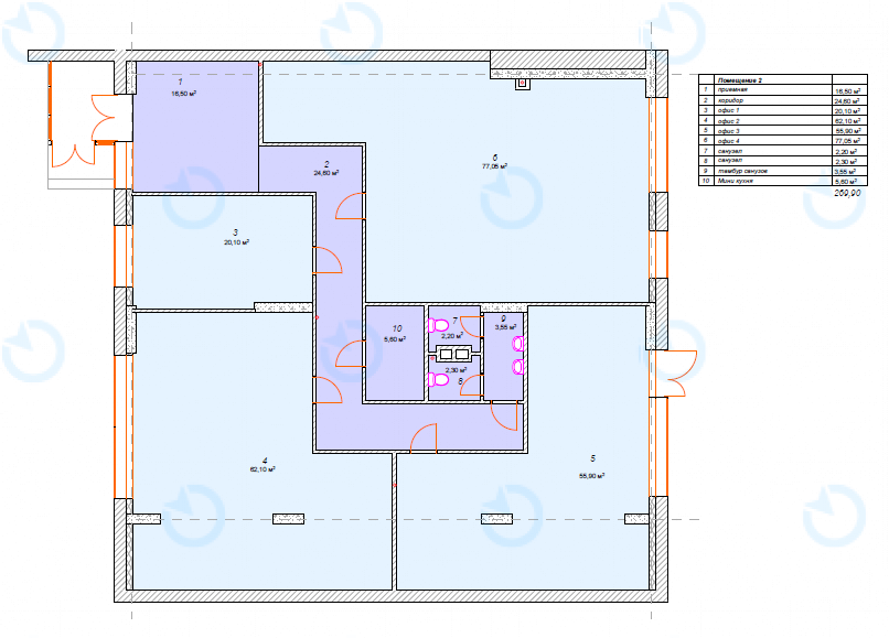 Оренда офісу 269 м.кв 1 поверх Коновальця, 36Е - фото 11